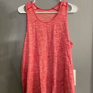 Red Sleeveless Women's Top